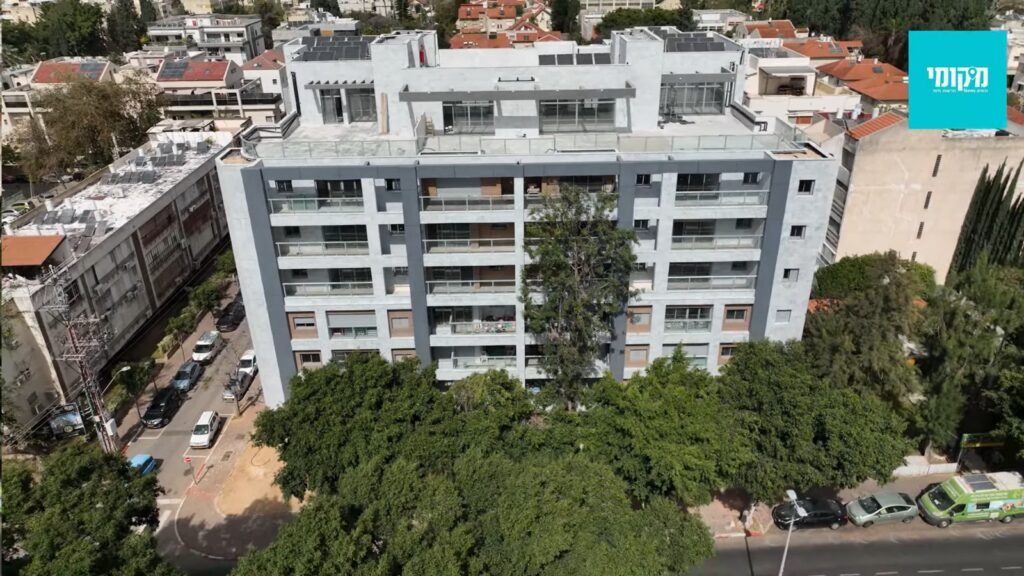 אחוזה 50 52 רעננה אחרי החיזוק