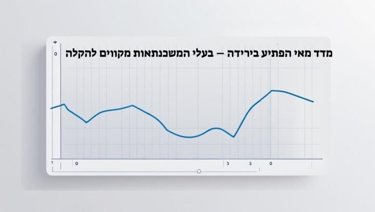 מדד מאי הפתיע בירידה – בעלי המשכנתאות מקווים להקלה