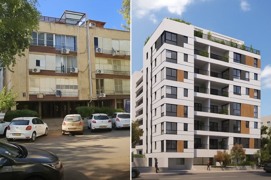 התחדשות עירונית ברעננה: פרויקט בורוכוב 37+39 מתקדם לקראת ביצוע