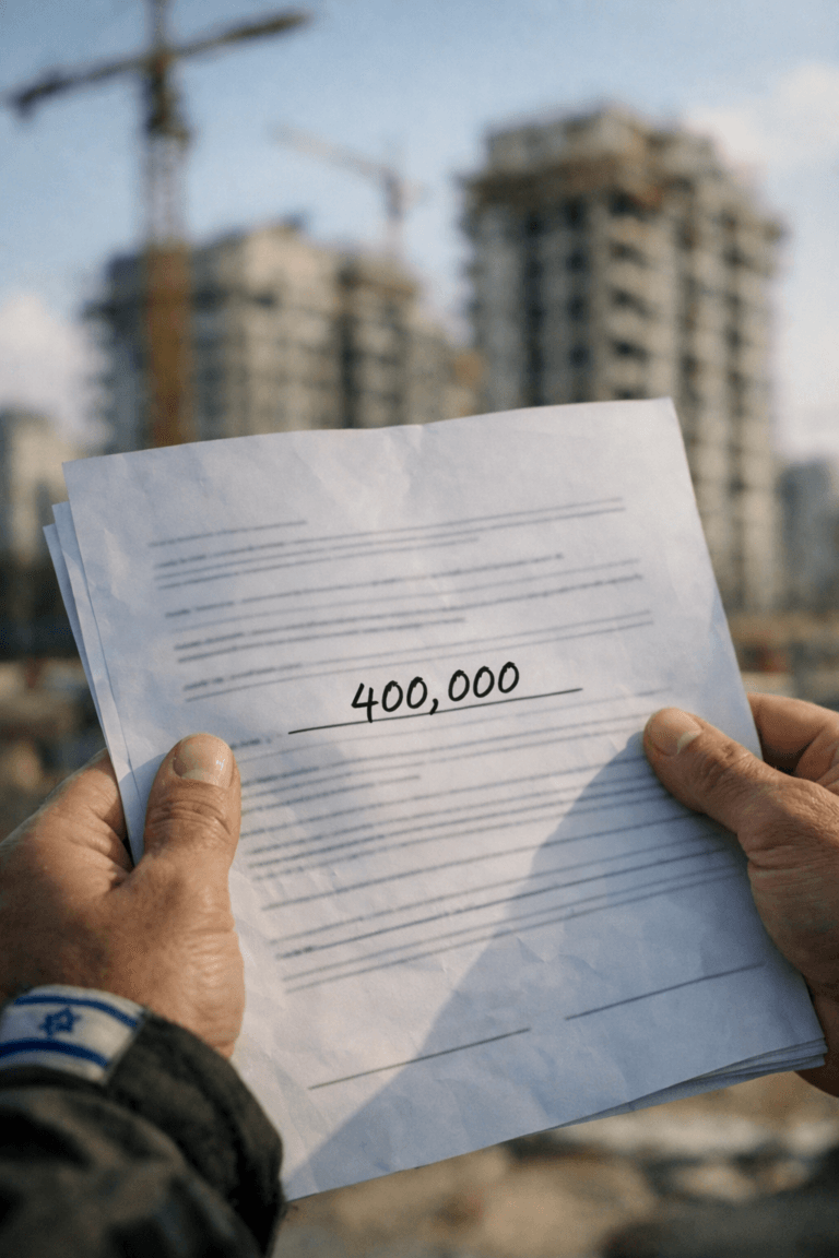 400 אלף שקל לדירה או שהפרויקט לא יקרה: ההתחדשות העירונית נכנסת לשלב חדש ומטלטל