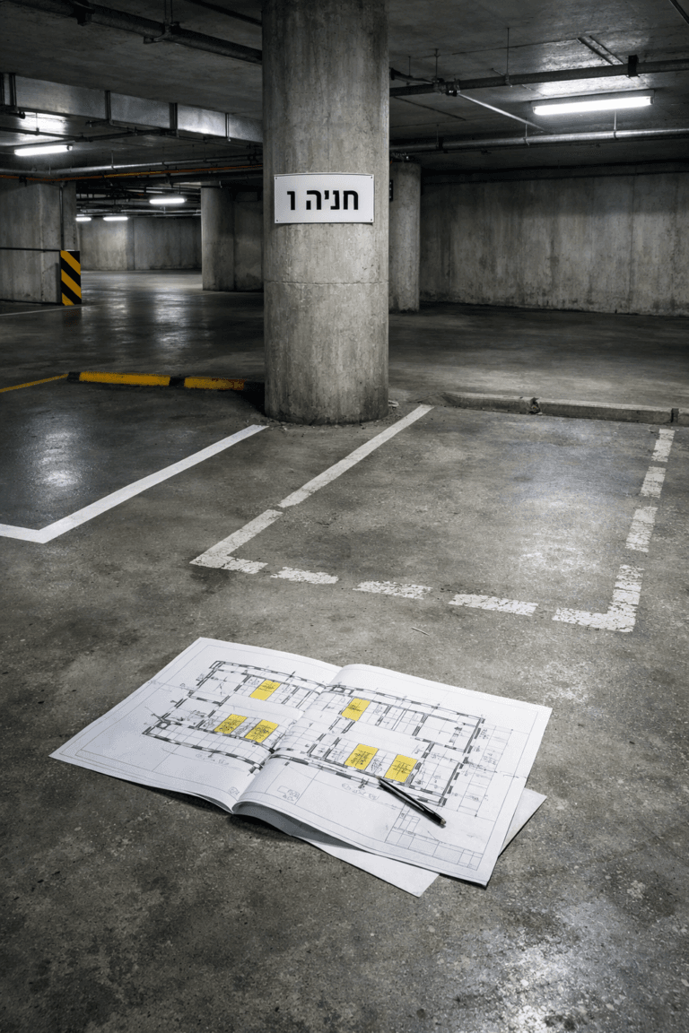 אין שתי חניות בלי זכויות תכנוניות: פסק דין תקדימי בהתחדשות עירונית