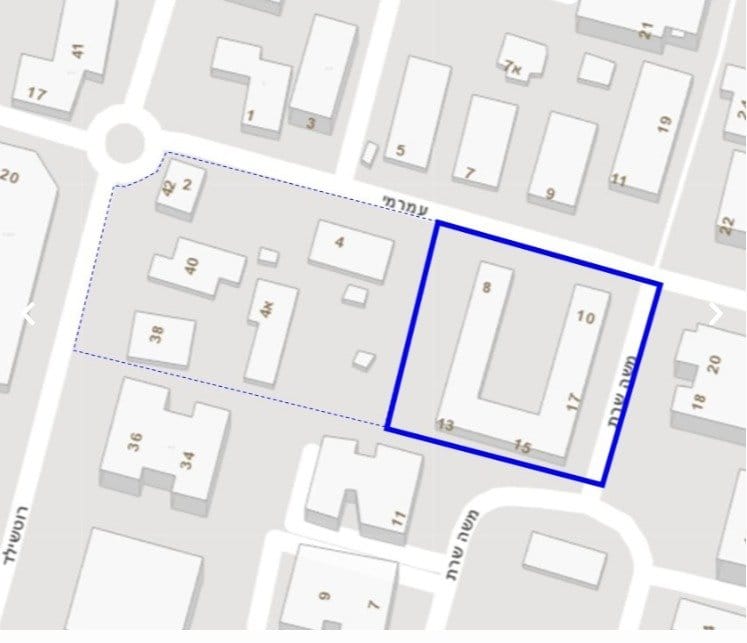 84 דירות במתחם עמרמי שרת בכפר סבא