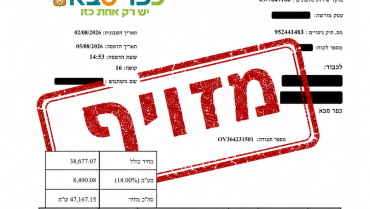 העוקץ החדש שמאיים על ענף הנדל"ן: מתחזים לעיריות, שולחים דרישות תשלום – ונעלמים עם מיליונים