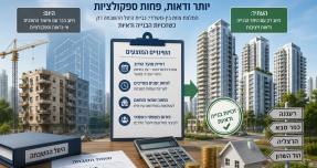 סוף לשומות על הנייר? הרפורמה שעשויה לשנות את ההתחדשות העירונית בשרון