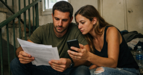 לחתום על חוזה באמצע מלחמה? הדילמה של זוג צעיר מהשרון מיומנם של מחפשי דירה