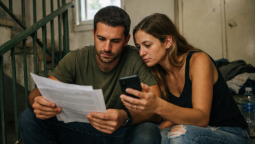 לחתום על חוזה באמצע מלחמה? הדילמה של זוג צעיר מהשרון מיומנם של מחפשי דירה