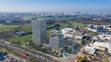 מתחם קוקה קולה הוד השרון יוצא לדרך: ארבעה מבנים חדשים ושער כניסה חדש לעיר