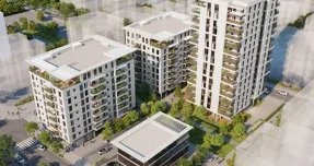 פינוי-בינוי ברחוב ששת הימים בכפר סבא מתחם ששת הימים // הדמייה: ארכ אפקט