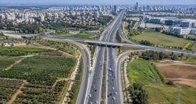 כביש 4 באזור השרון | אילוסטרציה: AI