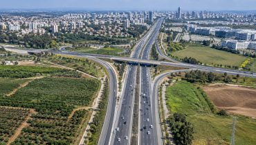 כביש 4 באזור השרון | אילוסטרציה: AI