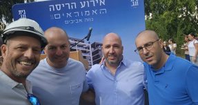 אחרי 13 שנים של מאבקים והתנגדויות: נהרסו שני הבניינים ברחוב האמוראים בתל אביב